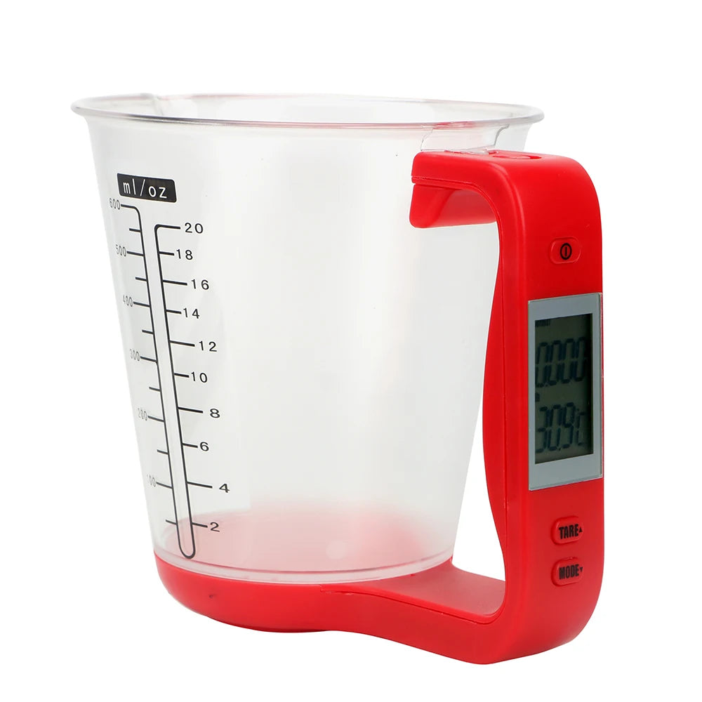 MeasureMate Electronic Weight And Temperature Measuring Beaker