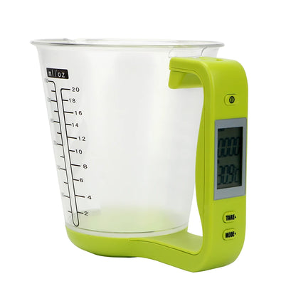 MeasureMate Electronic Weight And Temperature Measuring Beaker